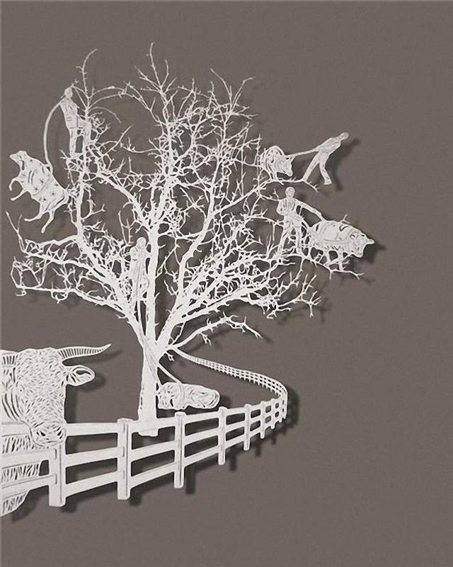 Художниця створює незвичайні картини з паперу- фото 259316