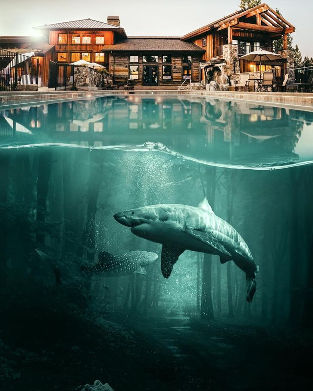 Фотоколажі талановитого художника, які змусять затримати погляд - фото 258942