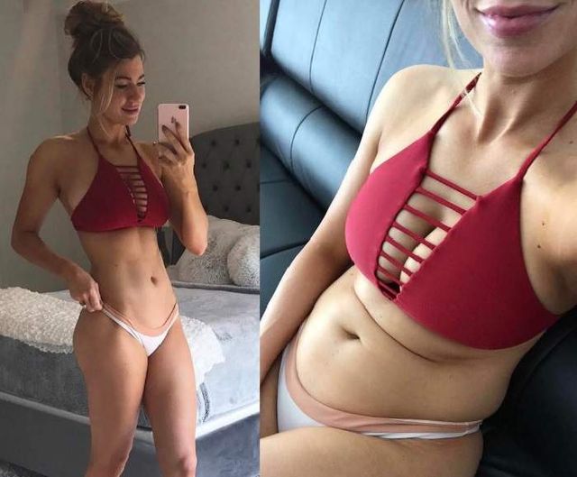 Дівчата з ідеальними формами показали, як виглядають у житті- фото 253906