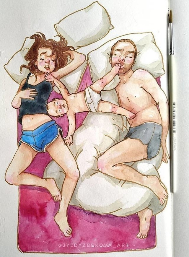 Художниця створює малюнки, які зрозуміють тільки батьки - фото 256817