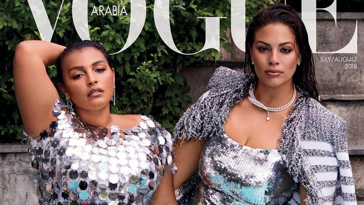 Для обкладинки Vogue Arabia знялися моделі plus-size - фото 1