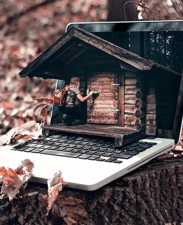 Фотоколажі талановитого художника, які змусять затримати погляд - фото 258943