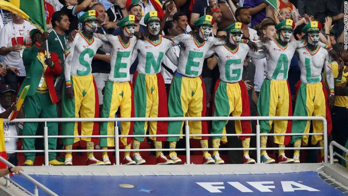 Вболівальники Сенегалу на ЧС 2018 - фото 1