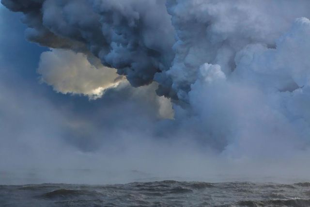 На Гаваях триває виверження вулкану: фоторепортаж- фото 253112