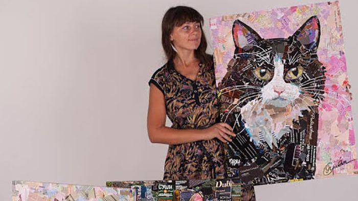 Художниця з Одеси створює неймовірні роботи зі сміття