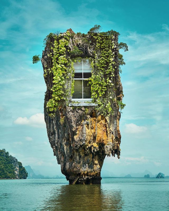 Фотоколажі талановитого художника, які змусять затримати погляд - фото 258949