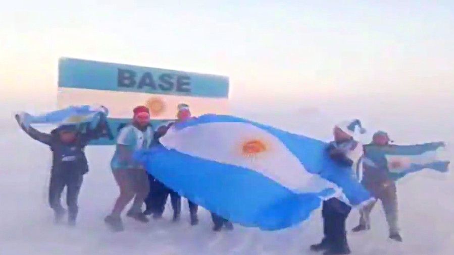 Перемогу Аргентини проти Нігерії святкували навіть в Антарктиці