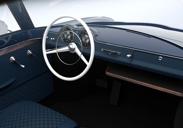 В Естонії створили вінтажний електромобіль на трьох колесах - фото 252756