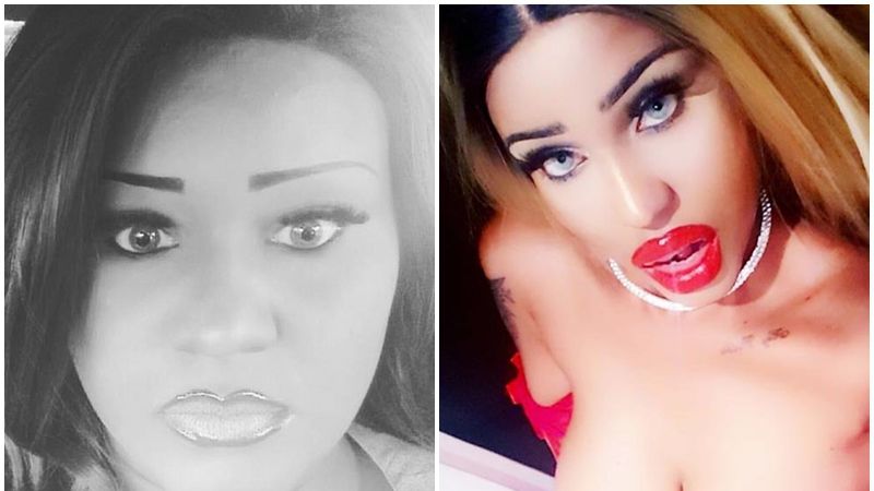 Дівчина перетворила себе на еротичну ляльку після розлучення