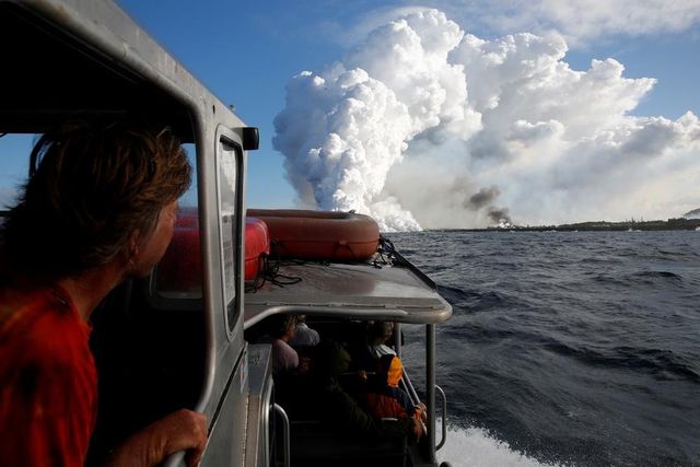 На Гаваях триває виверження вулкану: фоторепортаж- фото 253121