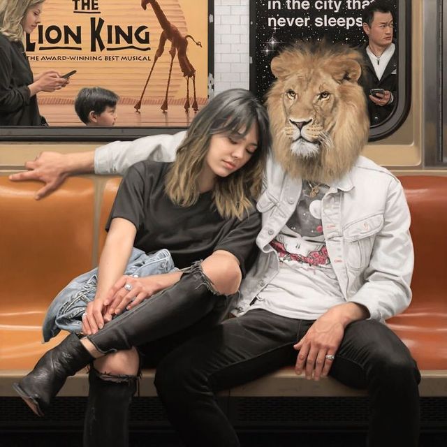 Художник показав 'дике' метро у Нью-Йорку: ефектні кадри - фото 255803