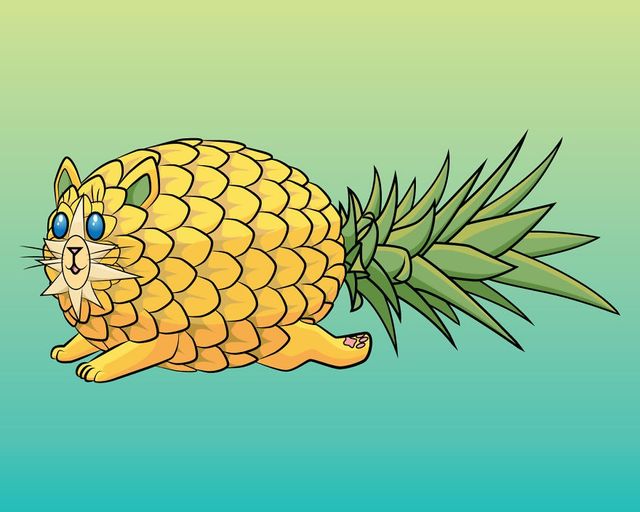 Котоїжа: художниця поєднала тварин і страви в кумедних малюнках - фото 255102