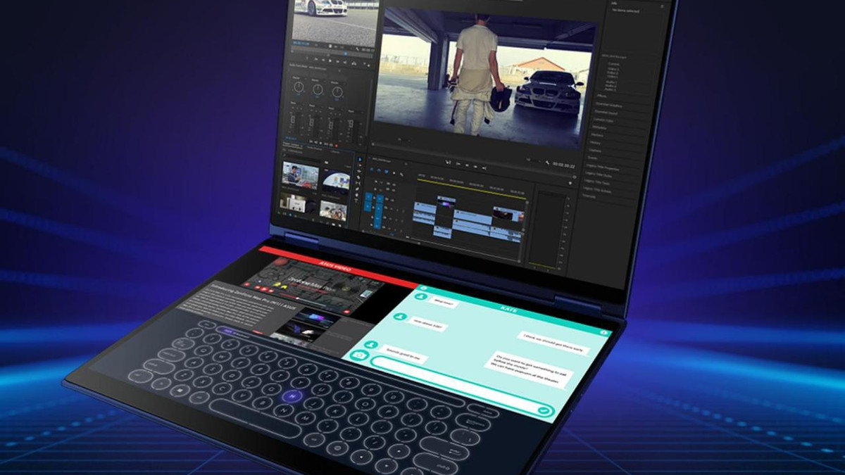 ASUS показала унікальний ноутбук Project Precog з двома дисплеями - фото 1