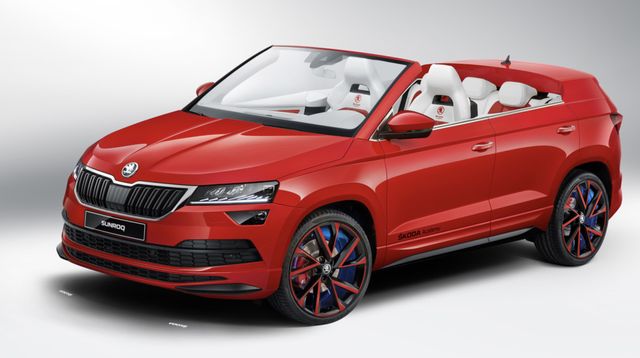 Відкритий кросовер Skoda Sunroq - фото 253144
