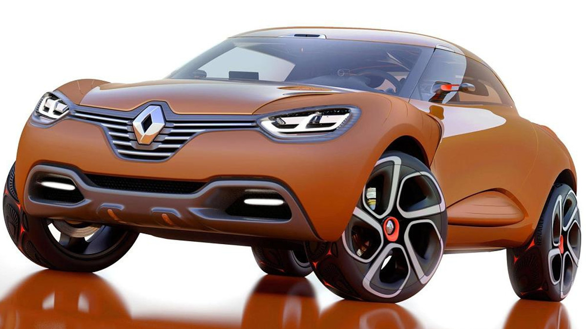 Опубліковані фото з тестів нового крос-купе Renault - фото 1