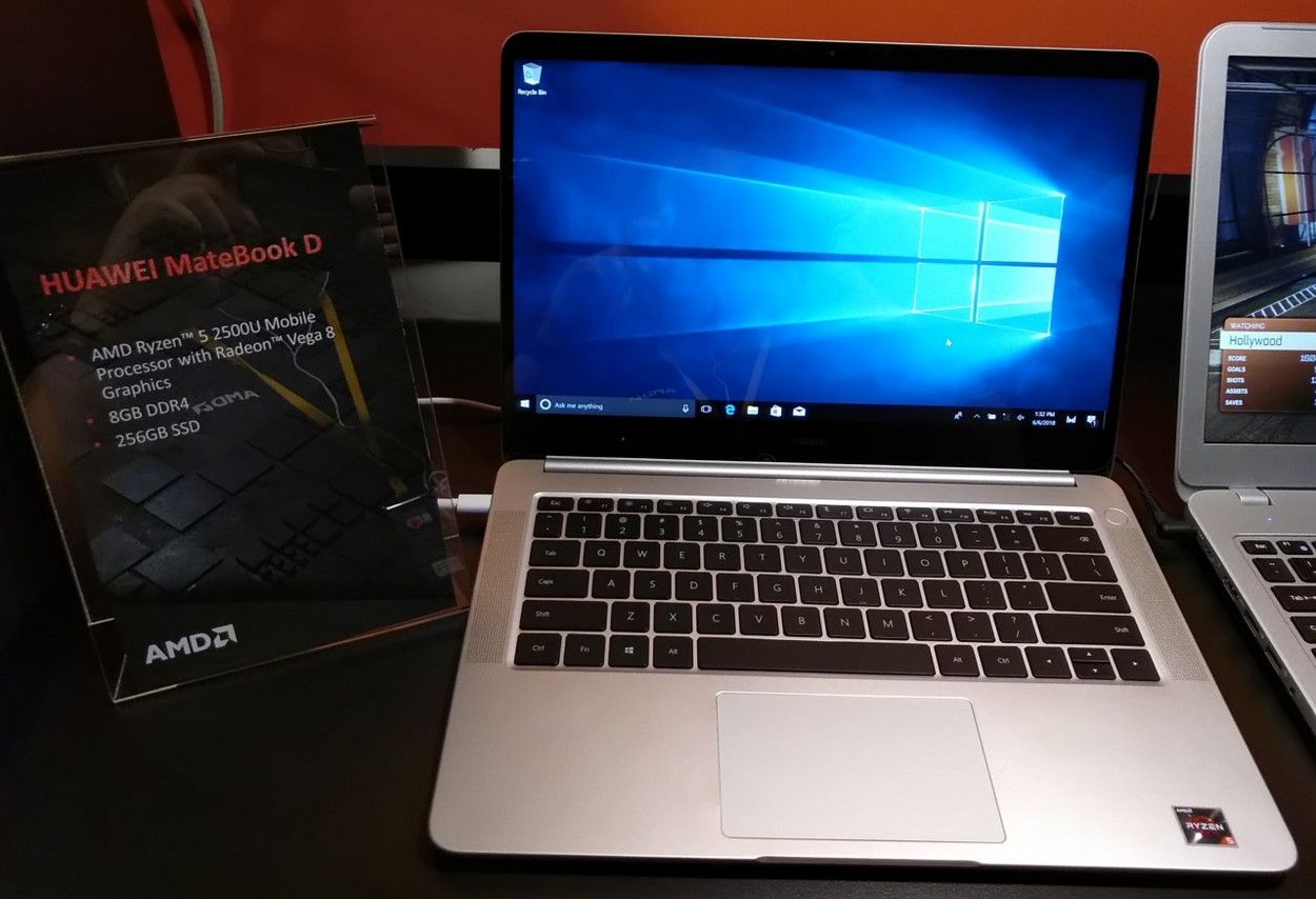 Huawei представила свій перший ноутбук на платформі AMD - фото 1