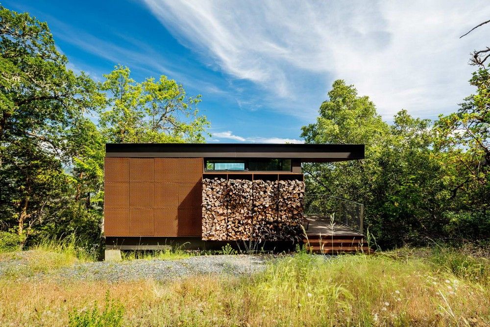 Ідеальний лісовий дім на вершині пагорба: яскраві фото
