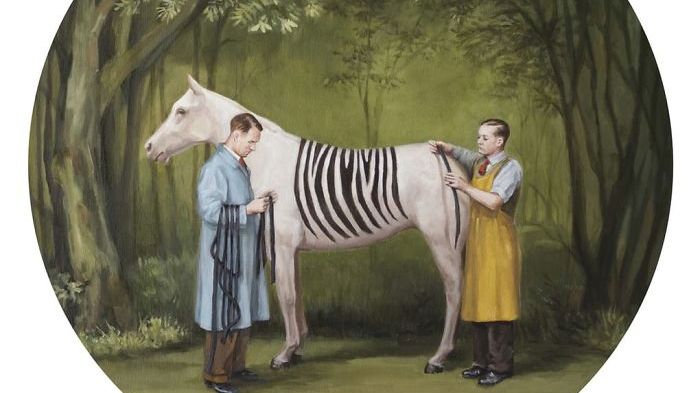 Художниця показує поведінку людей у сатиричних малюнках