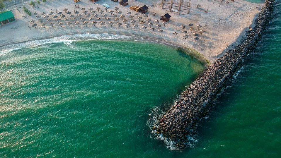 Бердянська коса з висоти: опубліковані неймовірні фото - фото 1