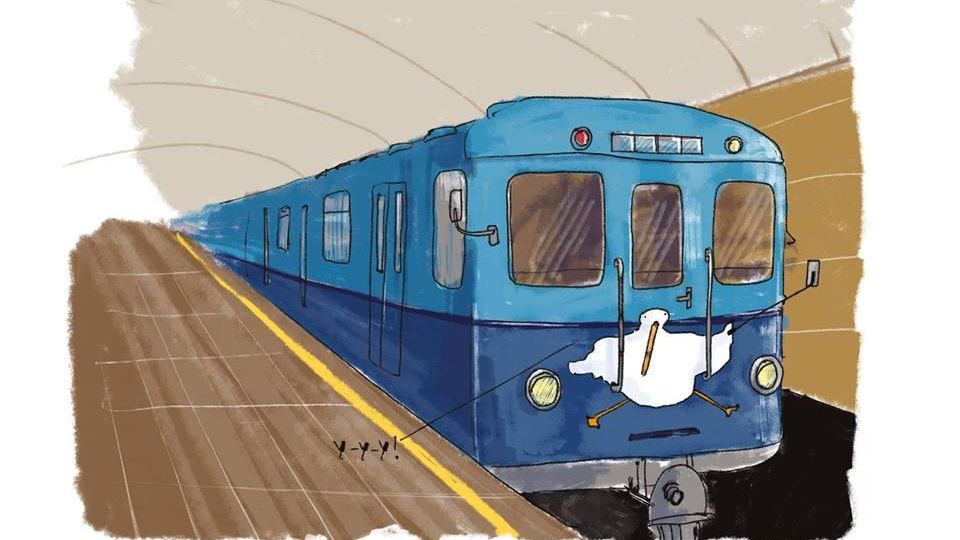 У метро Києва з'являться правила від популярного Гуся - фото 1
