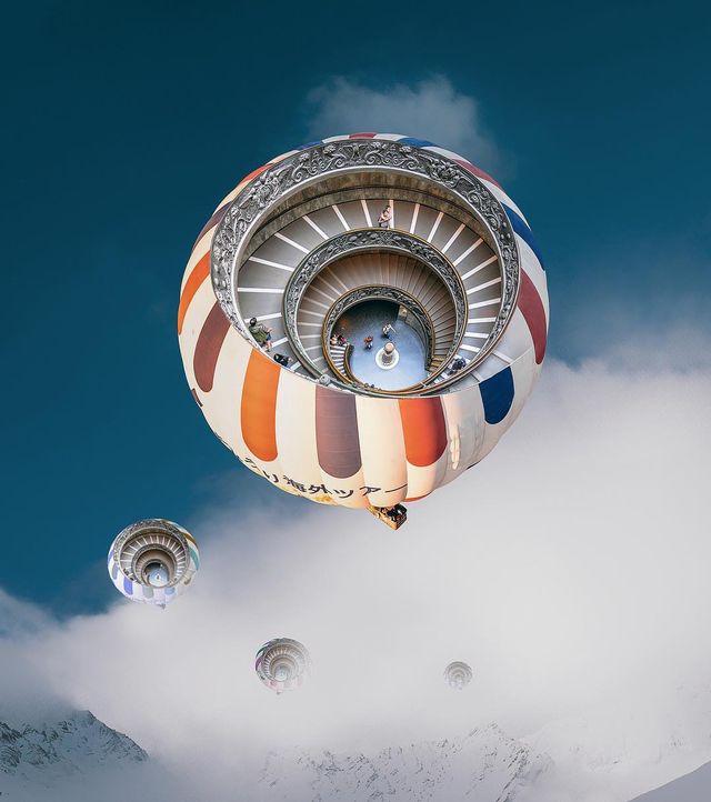 Фотоколажі талановитого художника, які змусять затримати погляд - фото 258945