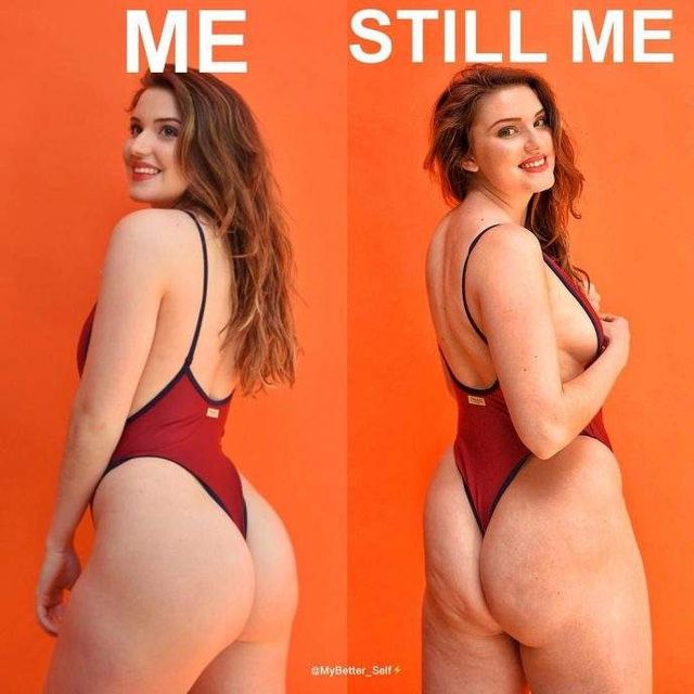 Дівчата з ідеальними формами показали, як виглядають у житті- фото 253908