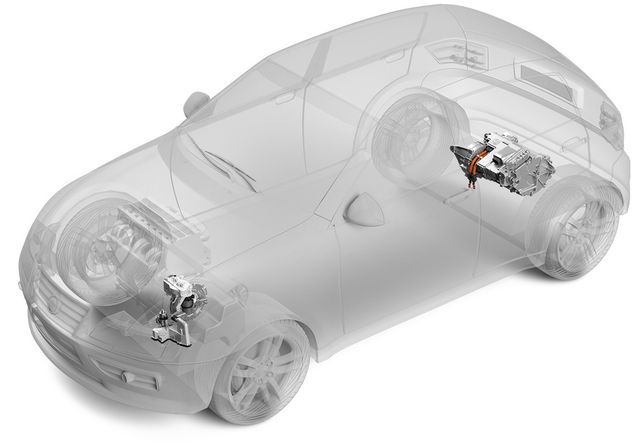 Компанія ZF показала гібридний Renault Duster - фото 257586