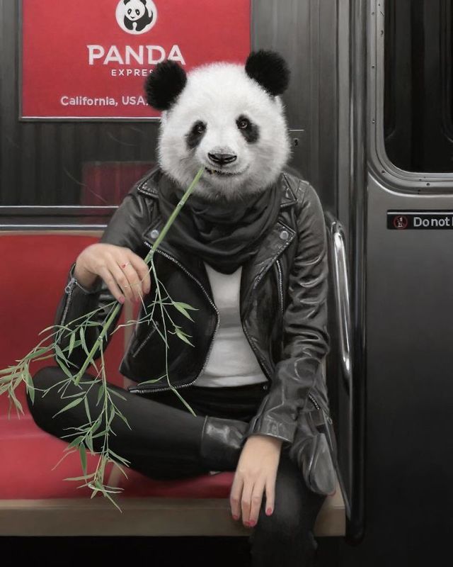 Художник показав 'дике' метро у Нью-Йорку: ефектні кадри - фото 255793