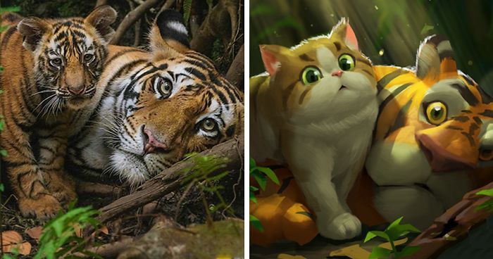 Фото National Geographic перетворили в ілюстрації, і результат вражає