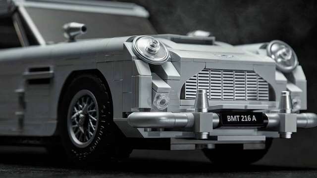 Aston Martin Джеймса Бонда перетворили на конструктор Lego - фото 263756