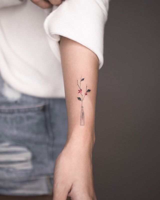 Мінімалістичні тату / Instagram - фото 265581