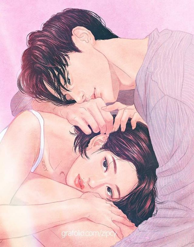 Художниця з Кореї показала, що таке справжнє кохання- фото 260944