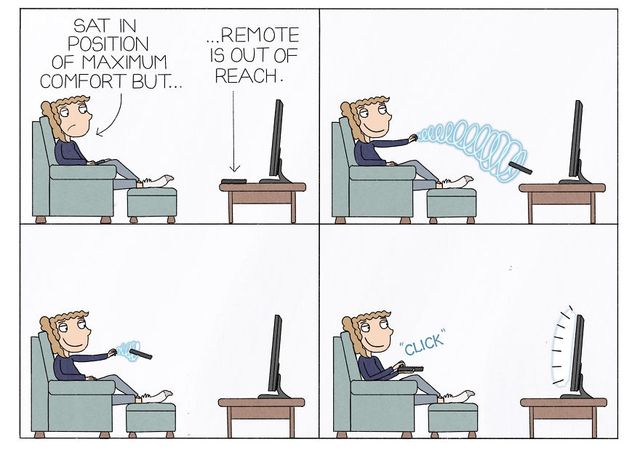 Як використовувати суперсили у звичайному житті: кумедні ілюстрації - фото 261378