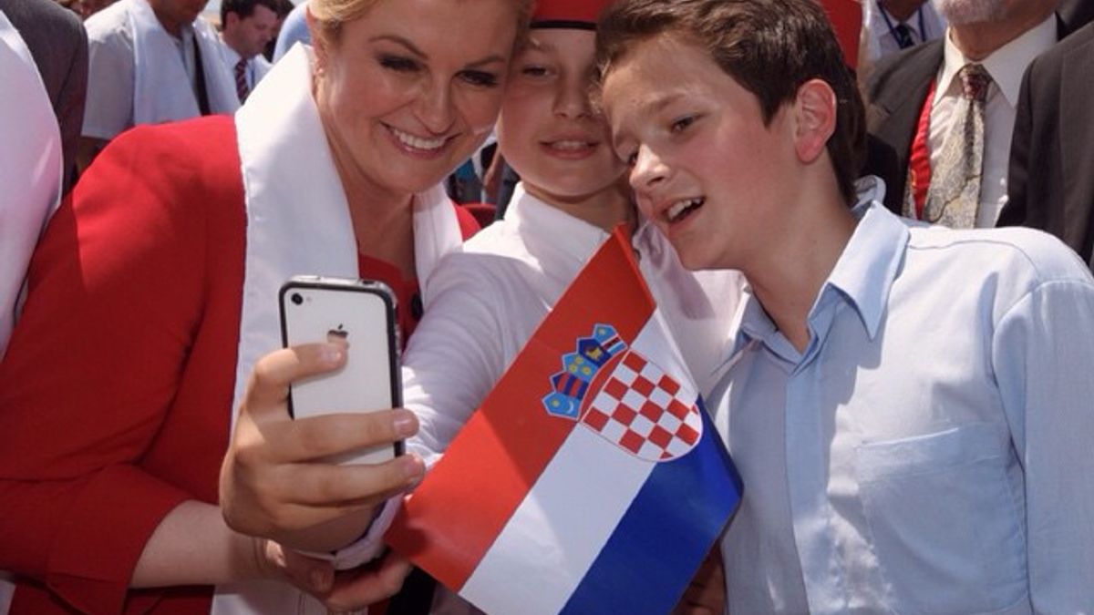 Президент Хорватії Колінда Грабар-Китарович - фото 1