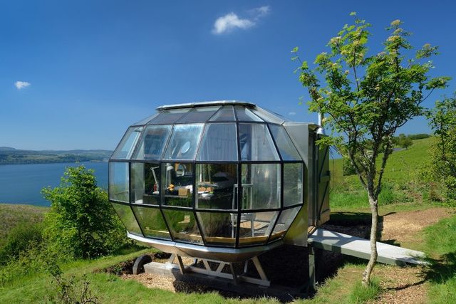 У Шотландії створили футуристичний дім-дирижабль - фото 266774
