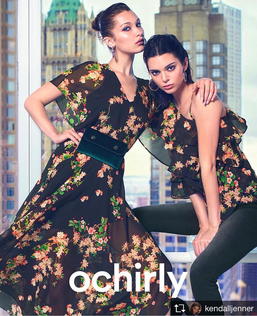 Кендалл Дженнер і Белла Хадід знялись у спільній фотосесії
