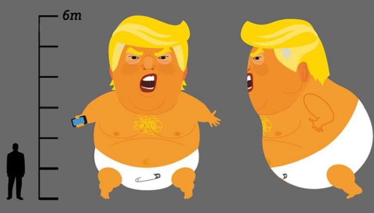 У небо Лондона запустять бебі-Трампа під час візиту президента США - фото 1