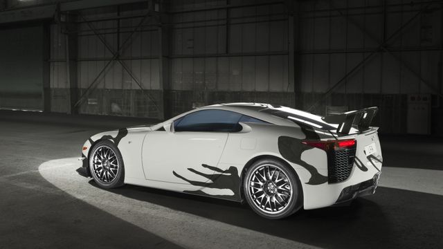 Арт-кар Lexus LFA - фото 266441