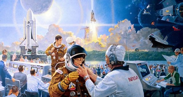 Картини космосу від художника NASA - фото 266844