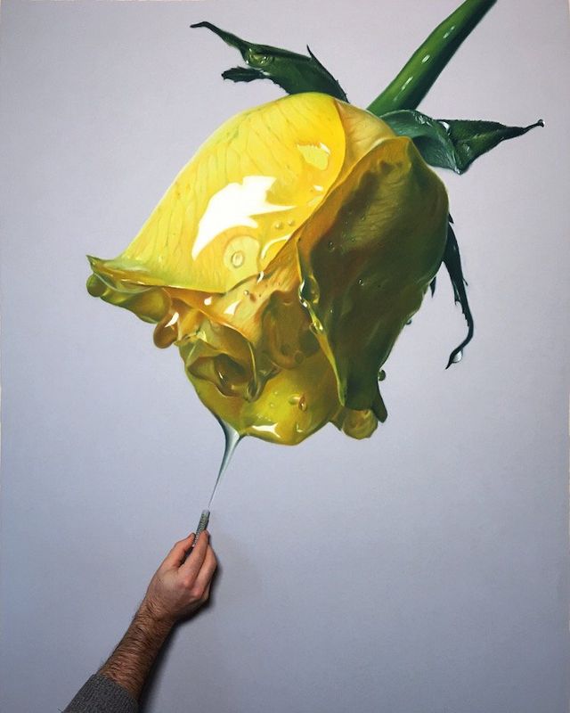 Реалістичні квіти від американського художника - фото 260657