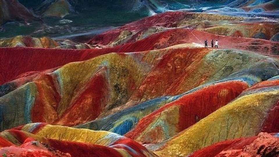 Кольорові гори Китаю в яскравих знімках