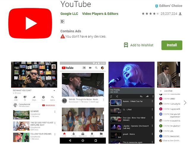 На Android тепер можна дивитися YouTube в режимі інкогніто - фото 261919