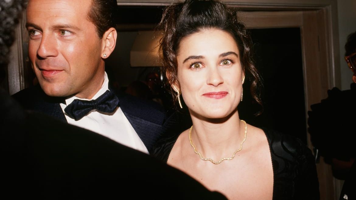 Брюс Вілліс і Демі Мур "возз'єдналися" через 18 років