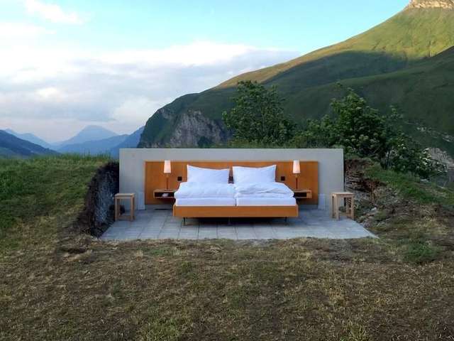В Альпах звели незвичайний готель без стін- фото 266286