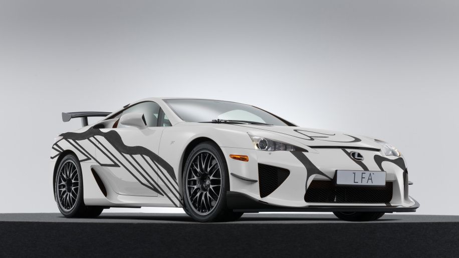 Lexus LFA перетворили в арт-кар
