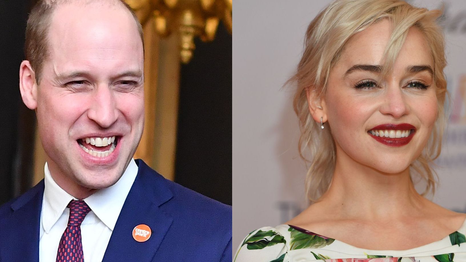 Емілія Кларк розповіла про свою першу зустріч із принцом Вільямом