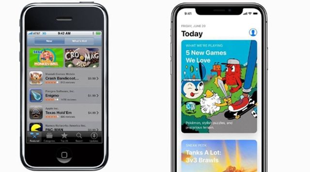 Apple показала, як виглядав App Store 10 років тому- фото 261140