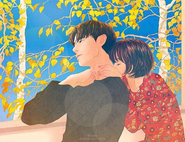 Художниця з Кореї показала, що таке справжнє кохання- фото 260938