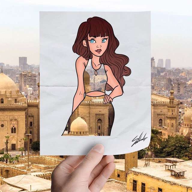 Митець створює оригінальні та стильні фото Єгипту - фото 263659