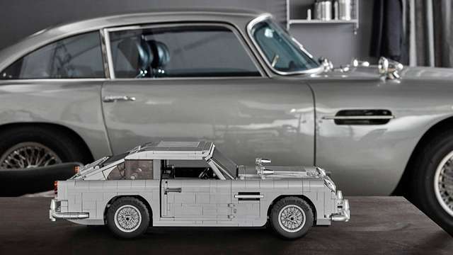 Aston Martin Джеймса Бонда перетворили на конструктор Lego - фото 263758